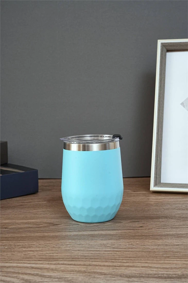 12oz Stainless Steel Double Wall Wine Tumbler