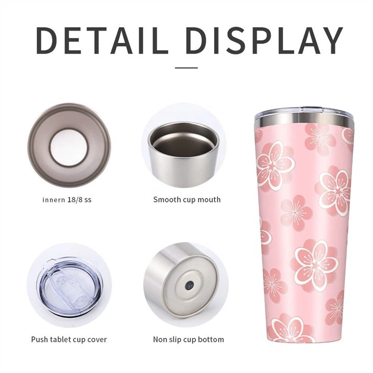 Tumbler Cups with Lid Vacuum Insulated